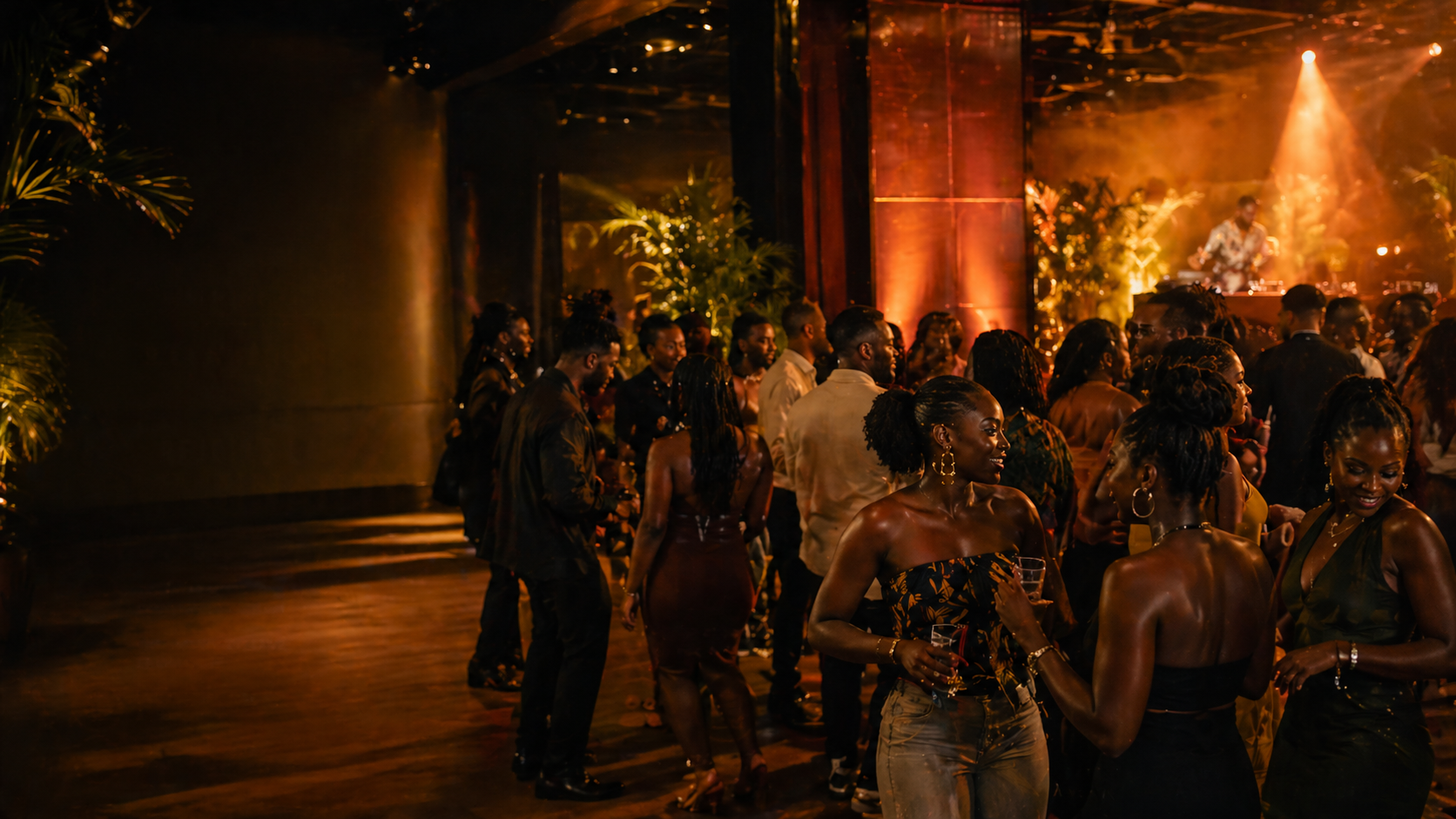 Soirée HOT VIBES 97 — ambiance afro-caribéenne